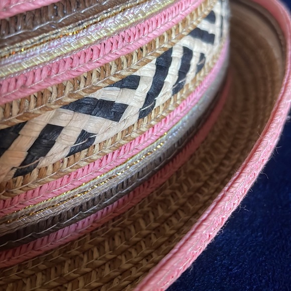 2016 Boho Woven Short Brim Fedora - Picture 4 of 6